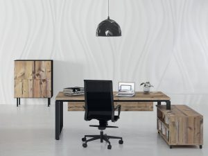 Prestige Desk with Open Return Storage