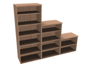 Quietude Wooden Bookcases