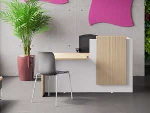Fifty Fifty Reception Counter - 1800mm
