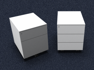 Paisible Metal Mobile Pedestals