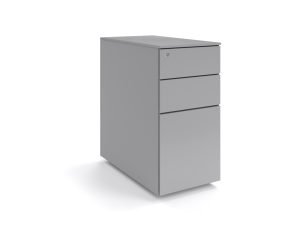 Paisible Slimline Metal Mobile Pedestal