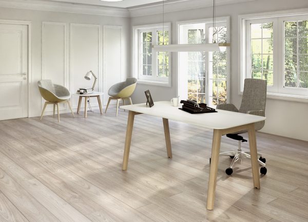 Nova Wood Single Desk - Image 3