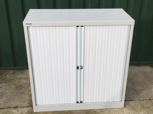 Used Bisley Tambour Cupboard
