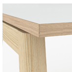 White Top / Oak Edge