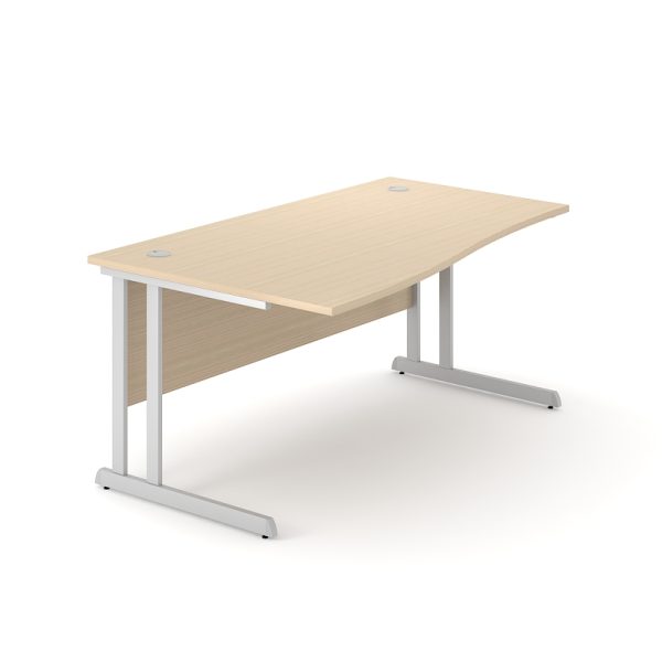 Optima Wave Cantilever Desk