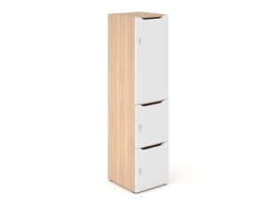 C4c Locker with 3 Mail Slot Doors