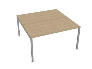Nova U 2 Person Back to Back desk with Plain Top