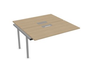 Nova Back to Back Desk Extension with Cable Access Flap