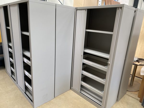 Used Bisley Tambour Cupboard - H1970mm - Image 3