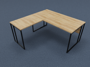 Stricto Straight Desk with Return