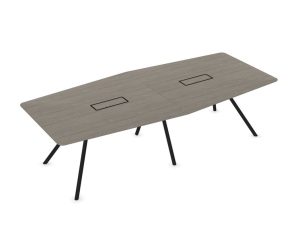 Arqus Meeting Table - Barrel Shape
