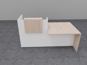 Fifty Full Small Reception Counter with DDA Access