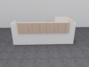 Fifty Full Reception Counter with Return