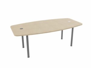 Ensemble Barrel Table with Cylinder Legs