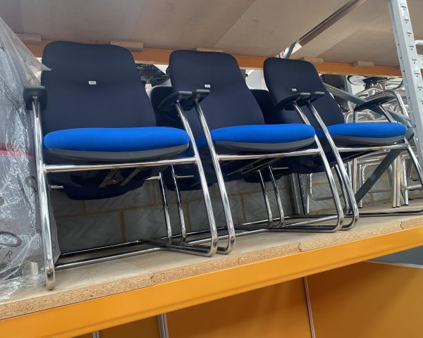 Inflexion Meeting Chairs in Blue