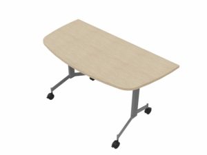Eureka D-End Flip-Top Table