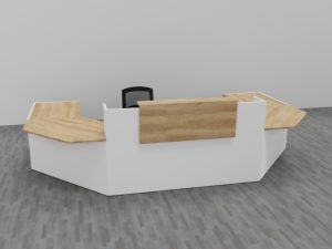 Fifty Full 'U' Shape Reception Counter