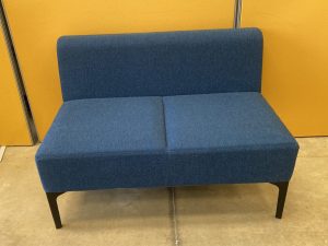 Two Seat Sofa in Blue by Naughtone