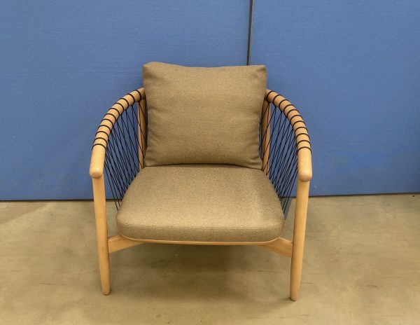 Geiger Crosshatch Designer Lounge Chair - Image 2