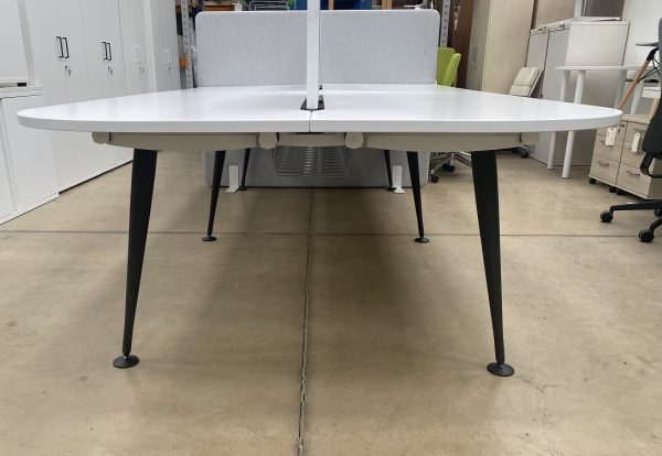 Herman Miller Desks in White - 4 & 6 Person - Image 3