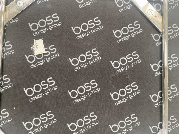 Boss Design Aaron Barstool in a Grey Fabric - Image 5