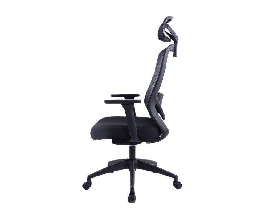 Chamber Mesh Back Ergonomic Chair with Headrest - Image 3