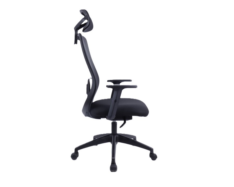 Regent Mesh Back Chair with Headrest - Image 4