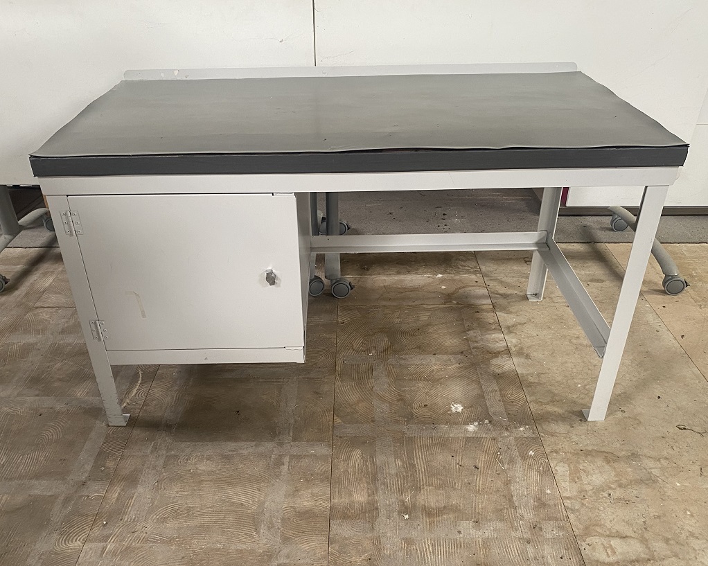 Heavy Duty Workbench with Storage Cupboard - Used
