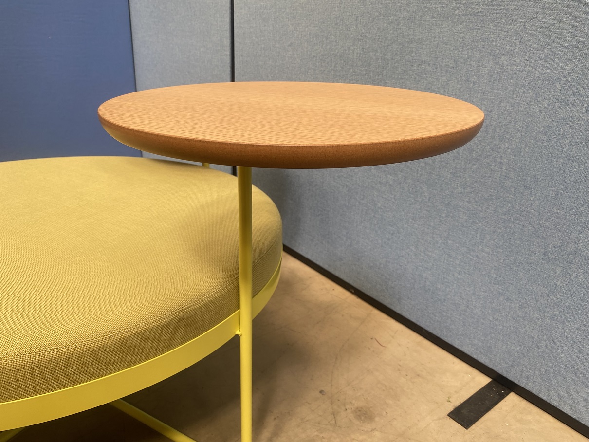 Johanson Stool with Two Round Swivel Tables - Used - Image 3